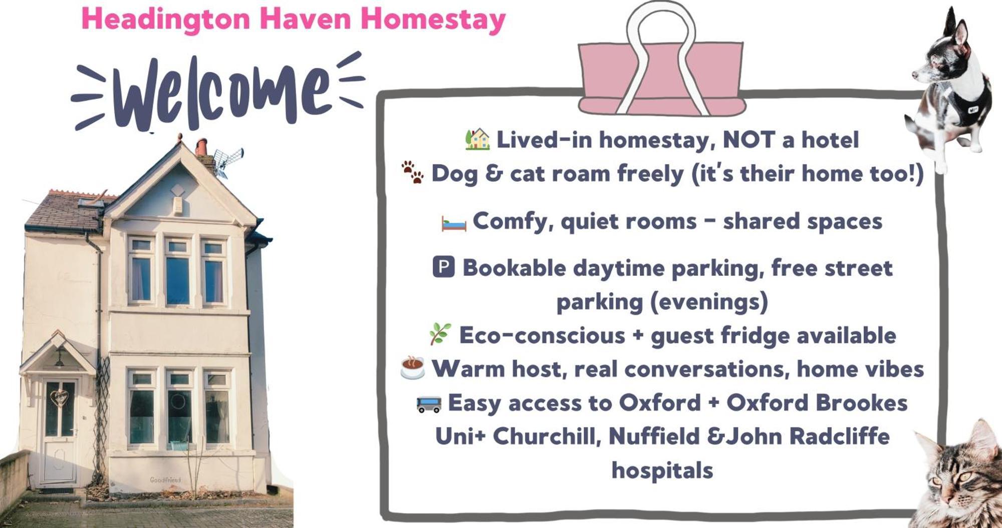 Headington Haven Homestay Oxford Exterior photo